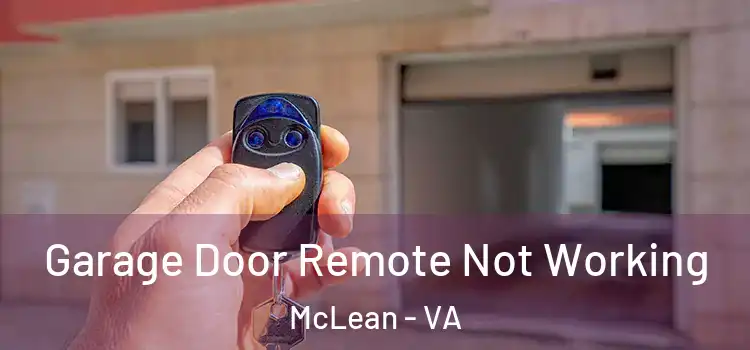  Garage Door Remote Not Working McLean - VA