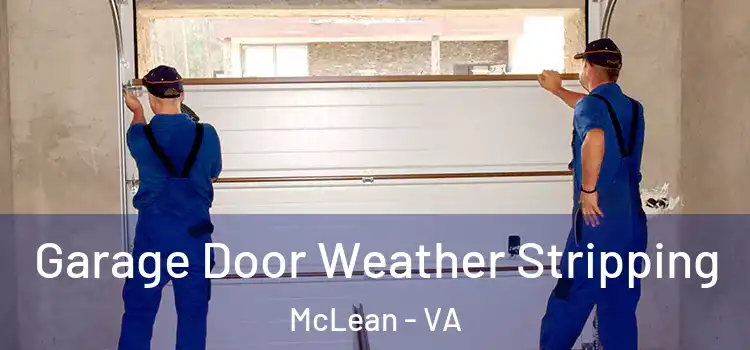  Garage Door Weather Stripping McLean - VA