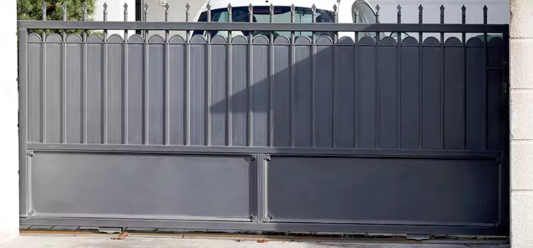 Metal Driveway Gate Installation McLean